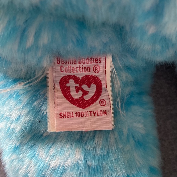 Ty Beanie Babies Large #1 Bear and Small The Beginning Bear - Picture 4 of 4